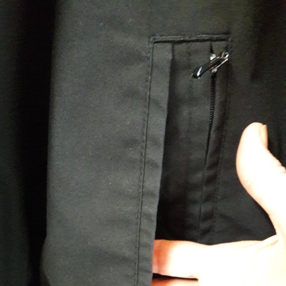 Mens Black Flying Jacket 3X - Picture 2 of 7